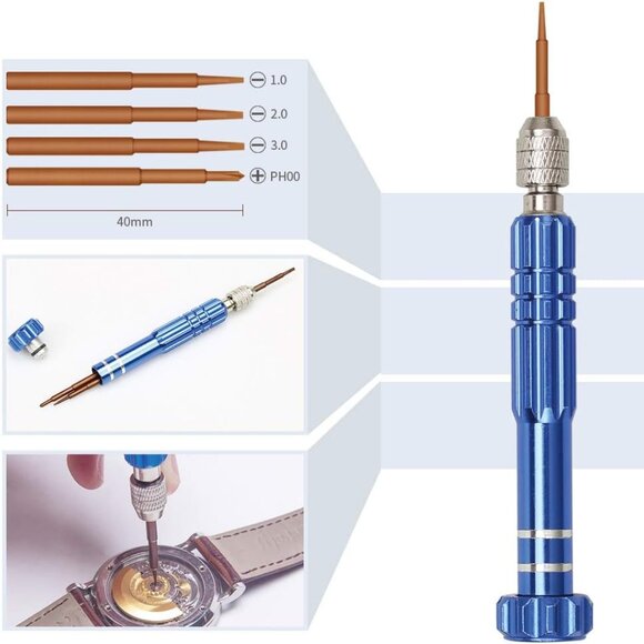 Watch Repair Tool Kit, Lifegoo Upgraded Version Watches Tools Kits - Picture 4 of 6